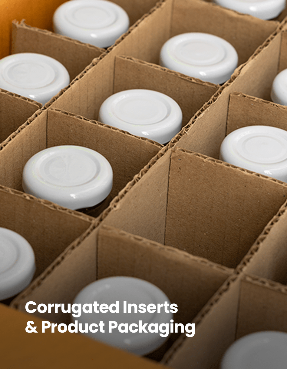 Corrugated Inserts And Product Packaging